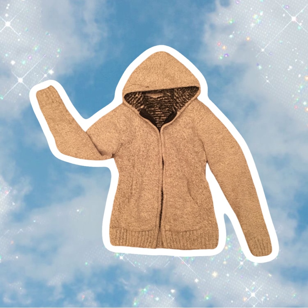 S/M - Cozy sweater jacket